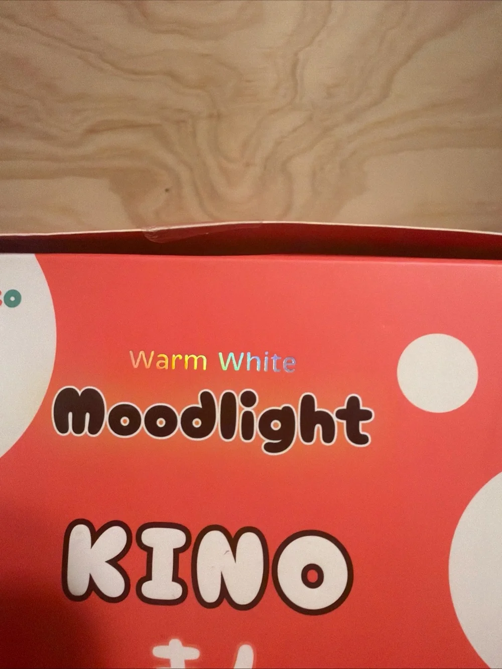 MIMI & COCO Red Moodlight Lantern - Kino Warm White Glow